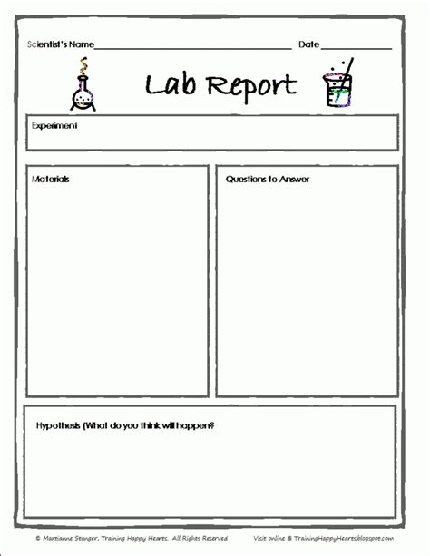 Experiment Write Up Template with regard to Science Report Template Ks2 – CUMED.ORG