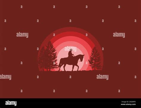 Old man with horse Stock Vector Images - Alamy