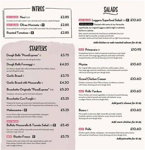 Pizza Express Menu, Menu for Pizza Express, Kew, London - Zomato UK