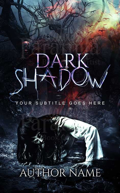 Dark Shadow horror creepy spirit book cover for sale