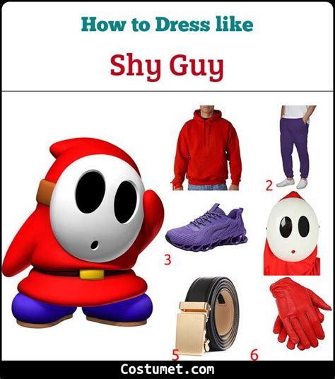 Shy Guy (Mario) costume for Cosplay & Halloween 2022 in 2022 | Mario halloween costumes, Shy guy ...