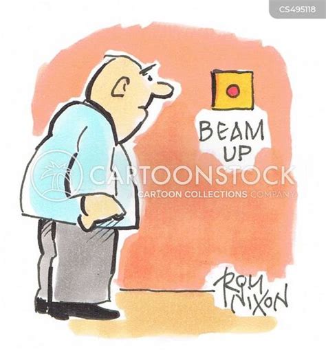 Beam Me Up Cartoons and Comics - funny pictures from CartoonStock