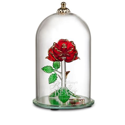 Enchanted Rose Figurine From Disney's Beauty And The Beast The English ...