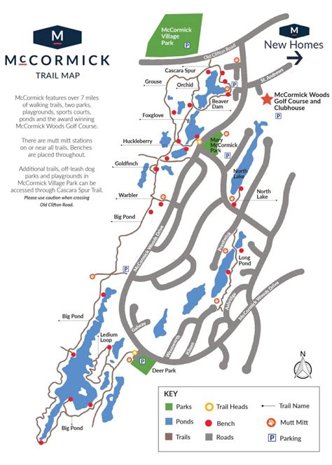 McCormick Trail Map - Live at McCormick