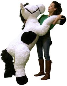 Shop by Animal Type - Big Stuffed Horses and Ponies - Big Plush Personalized Giant Teddy Bears ...