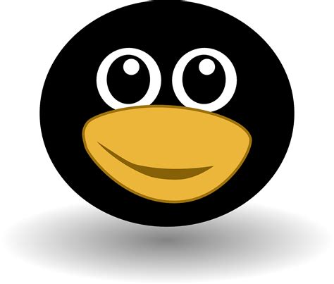 Penguin Tux Linux - Gambar vektor gratis di Pixabay