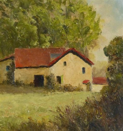 Jean-Gil Sauldubois - Vintage French Landscape Painting at 1stdibs