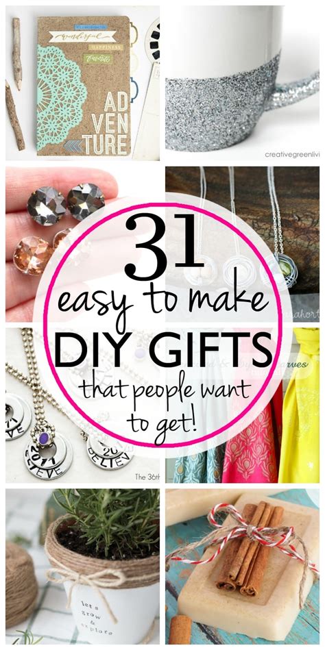 31 Easy & Inexpensive DIY Gifts Your Friends and Family Will Love | Creative Green Living