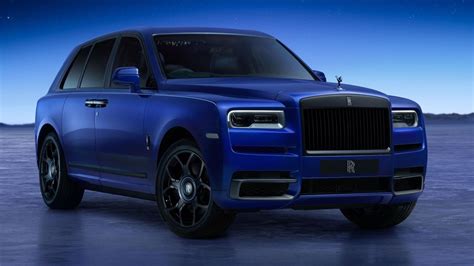 Rolls-Royce Black Badge Cullinan 'Blue Shadow' is inspired by outer ...