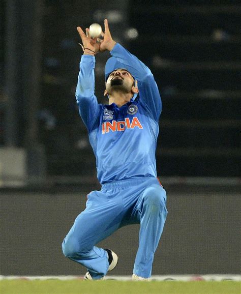 Virat Kohli completes 100 catches in international cricket