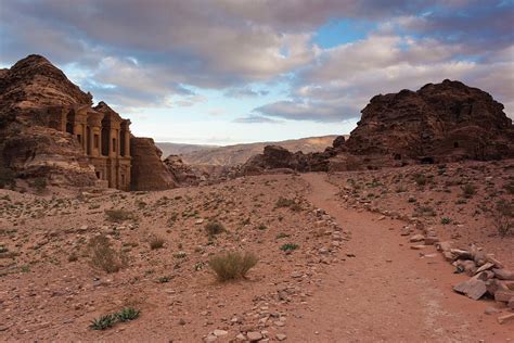 Ruins Of Ad Deir Monastery At Ancient Photograph by Panoramic Images - Fine Art America