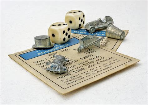 Monopoly game pieces by autoiso | ePHOTOzine