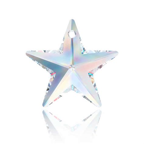 Swarovski Crystal Star Pendant - Crystal AB