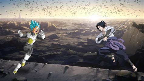 Vegeta Vs Sasuke Gif