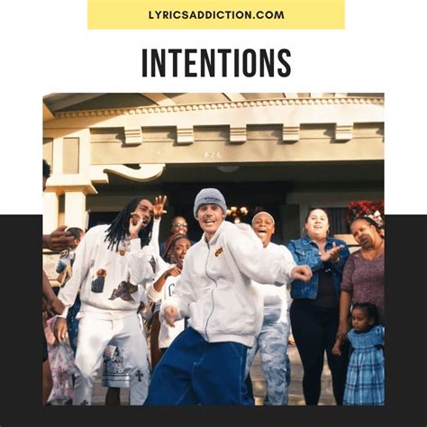 INTENTIONS LYRICS - JUSTIN BIEBER, FT. QUAVO | LYRICS ADDICTION