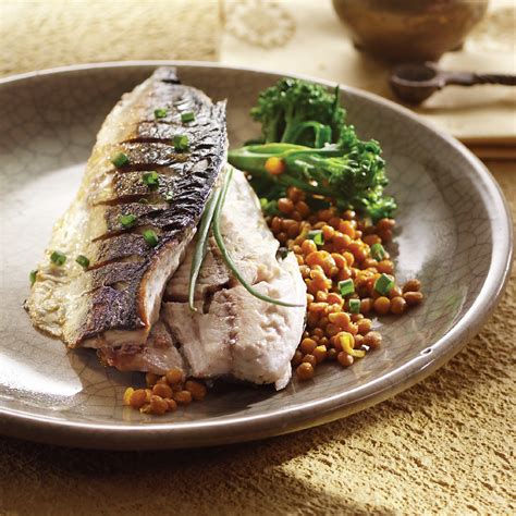 Filet of Turbot with Olive Oil and Red Lentils - Foods That Fight Cancer