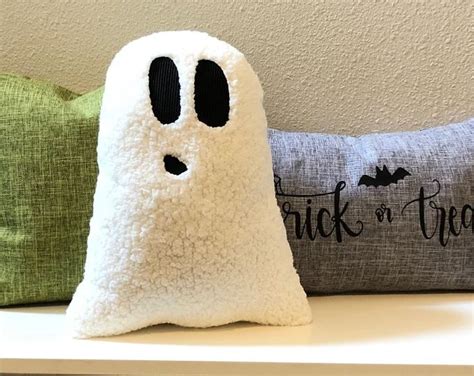 Cuddly Ghost Shaped Stuffed Pillow Sherpy the Ghost - Etsy in 2023 | Ghost pillow, Pillows ...