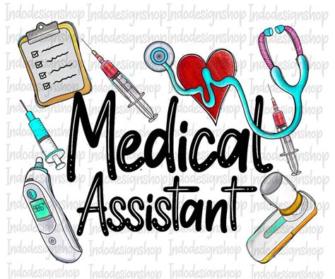 Medical Assistant Png Sublimation Design, Medical Assistant Png Sublimation File, Medical ...