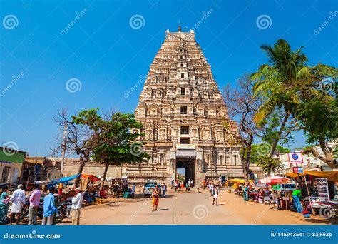 Hampi Vijayanagara Empire Monuments, India Editorial Photo - Image of hindu, building: 145943541