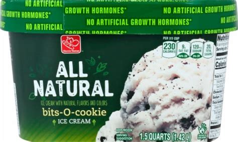 Harris Teeter™ All Natural Bits-O-Cookie Ice Cream, 48 fl oz - Harris ...