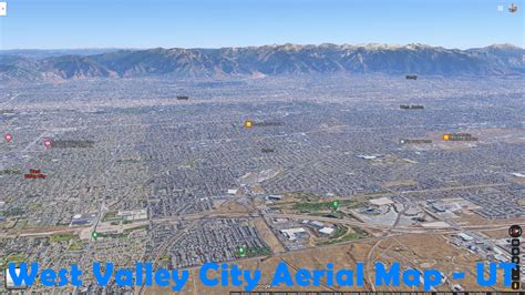 West Valley City Utah Map - United States