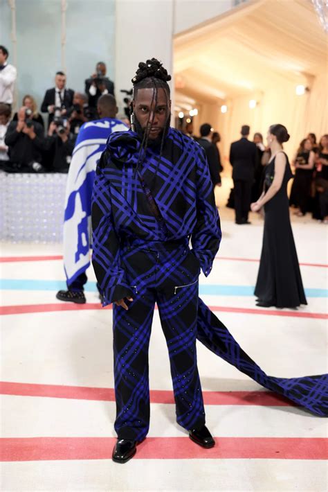 Stormzy, Burna Boy, & Skepta in Coordinated Burberry Looks @ Met Gala 2023