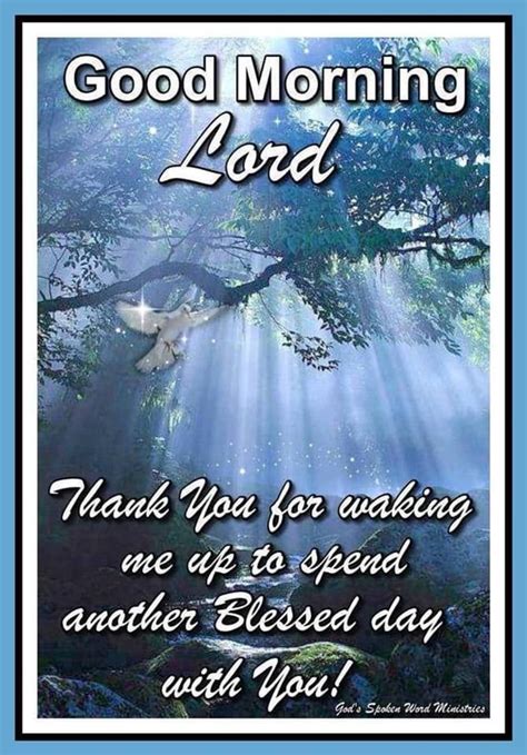 Thank You For Waking Me Up Lord good morning good morning quotes and sayings spir… | Good ...