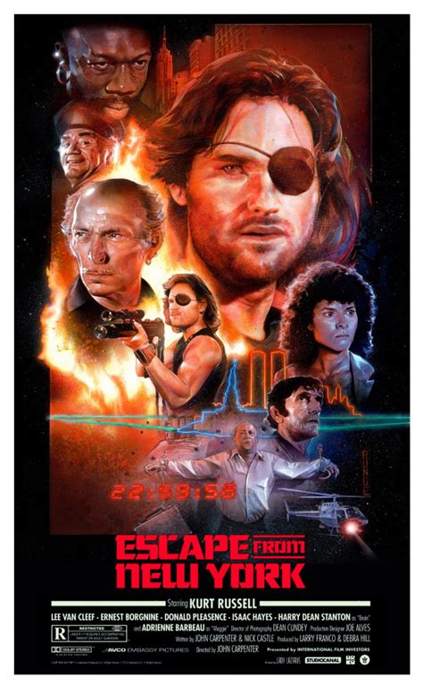 Escape from New York (1981) movie posters