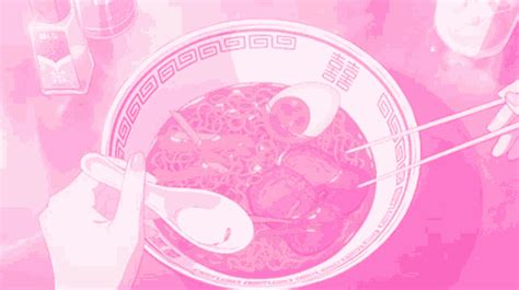 Pink Aesthetic Ramen GIF - Pink Aesthetic Ramen Anime - Discover ...