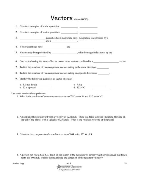 1. Give two examples of scalar quantities - Easy Peasy All-in