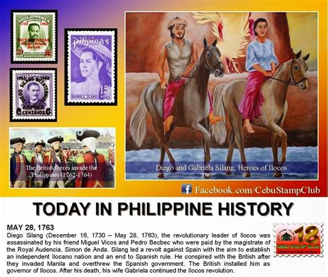 Still Stampin' (Darthphilatelist in Hyper Mode...): Today in Philippine History: Diego Silang