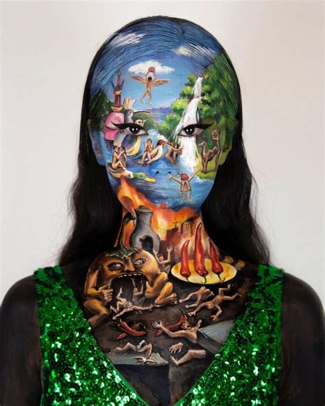 Dain Yoon's Amazing Optical Illusion Body Art Reimagines Her Humanity