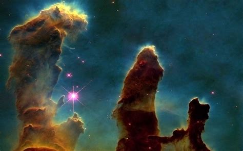 Hubble Ultra Deep Field Wallpaper - Pillars Of Creation (#866503) - HD Wallpaper & Backgrounds ...