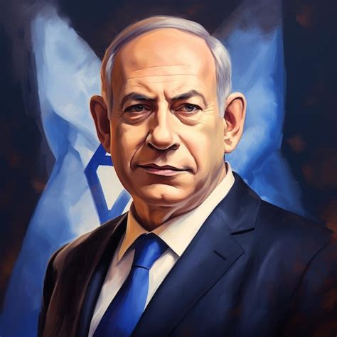 Premium AI Image | Benjamin Netanyahu Prime Minister of Israel ...