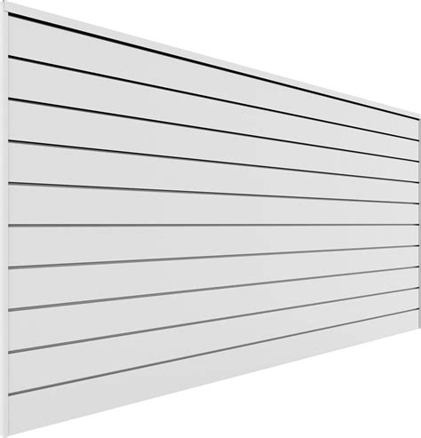 Amazon.com: PROSLAT Garage Storage PVC Slatwall Panels - 4 Packs of 8 ft. x 4 ft. Sections (40 ...