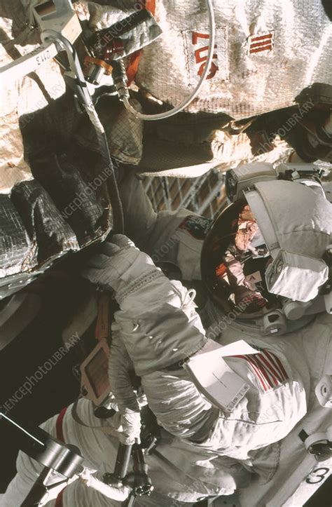 ISS space walk - Stock Image - S565/0068 - Science Photo Library