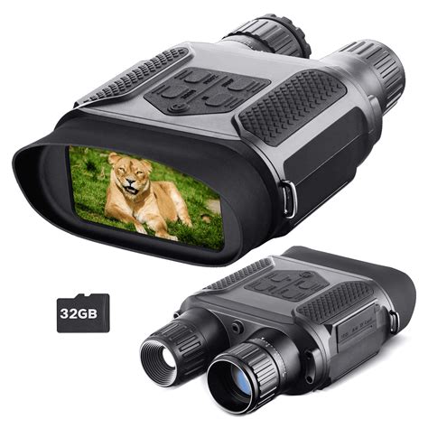 BEBANG 7x31 Night Vision Binoculars, HD Digital Infrared Night Vision ...