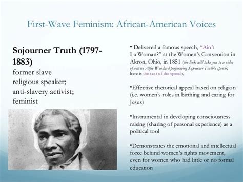 First wave feminism