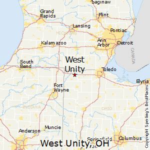 West Unity Ohio Map | Nyc Map