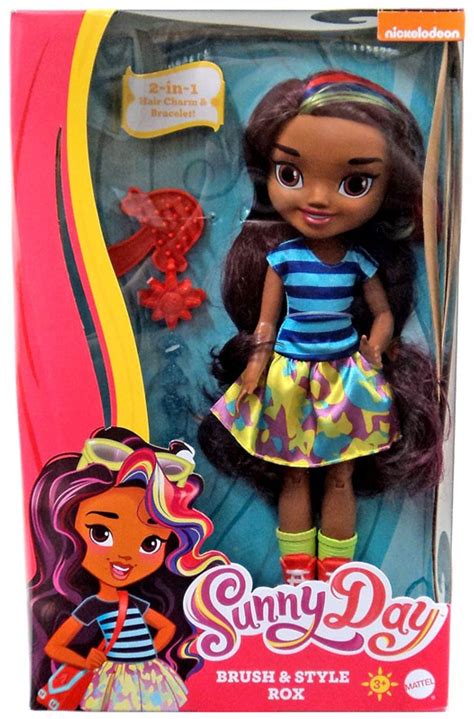 Nickelodeon Sunny Day Brush Style Rox 11 Doll Mattel - ToyWiz