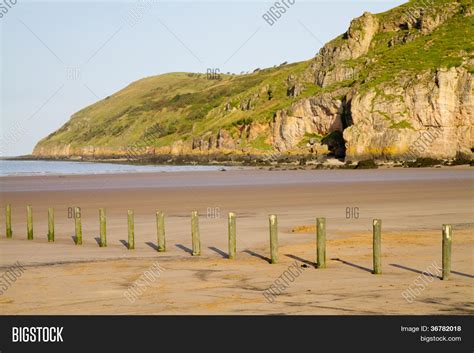 Brean Beach Brean Down Image & Photo (Free Trial) | Bigstock