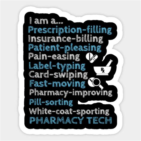 Pharrmacy tech gifts - Pharmacy Technician gifts - Pharmacist Gifts - Sticker | TeePublic