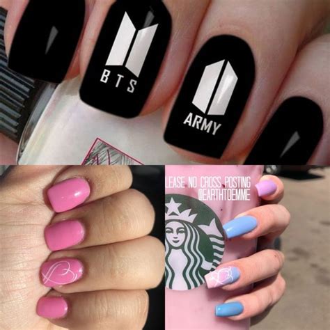 Proofs of Duality: TaeTae vs BTS V | Idées vernis à ongles, Vernis à ...