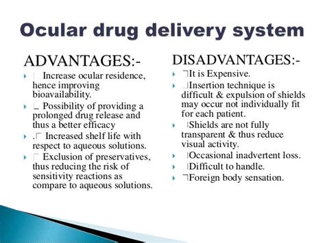 ocular drug delivery system