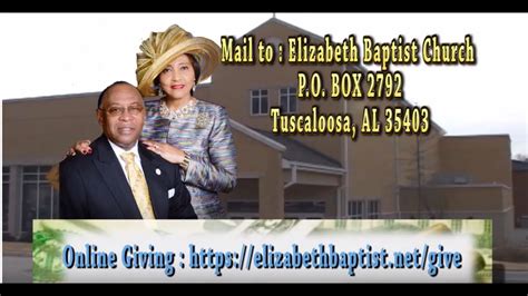 Elizabeth Baptist Church Tuscaloosa Alabama Christmas Greeting Inspirational Message - YouTube