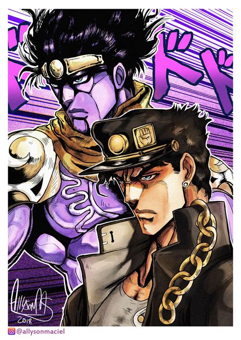 Jotaro Kujo And Star Platinum