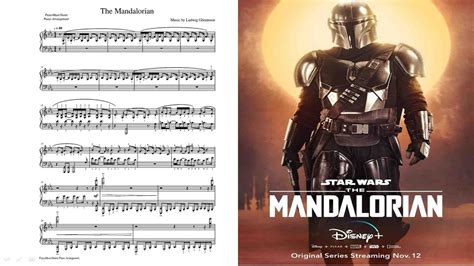 The Mandalorian Theme - piano solo music sheet Chords - Chordify