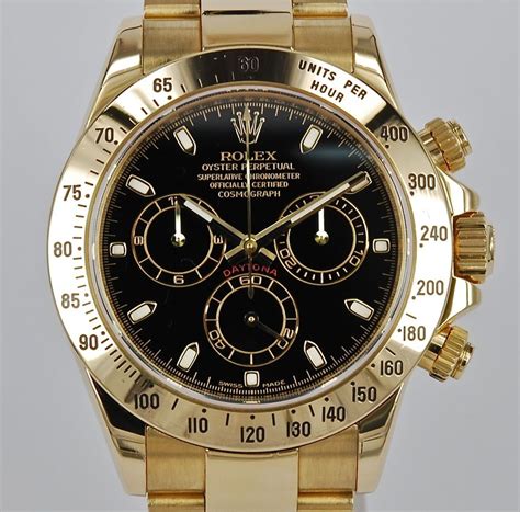 Rolex Daytona 116528 Black Dial