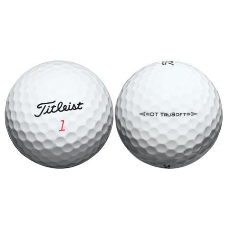 Personalized golf balls - Titleist DT TruSoft - Canada - In 2-5 days