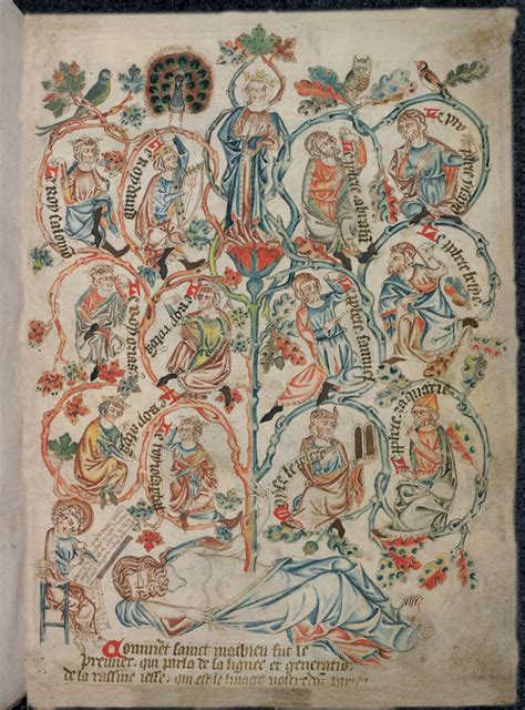 The medieval Tree of Jesse was the first “family tree” used to represent a genealogy